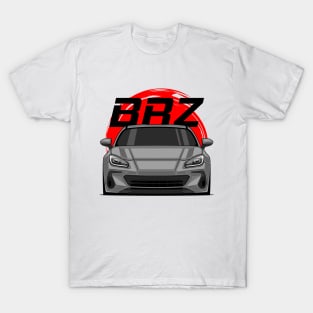 New Gen Silver Gray BRZ MK2 Front JDM T-Shirt